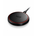 NNT Wireless Fast‑Charging Pad Black + Red Ring)